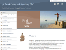 Tablet Screenshot of jdavidcollins.com